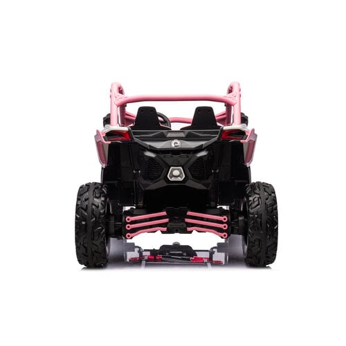 CAN-AM Maverick buggy 24V 2-persoons kinderauto roze