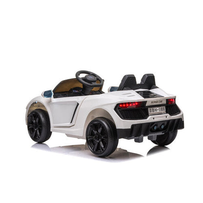 Elektrische kinderauto Speedy 12V Wit