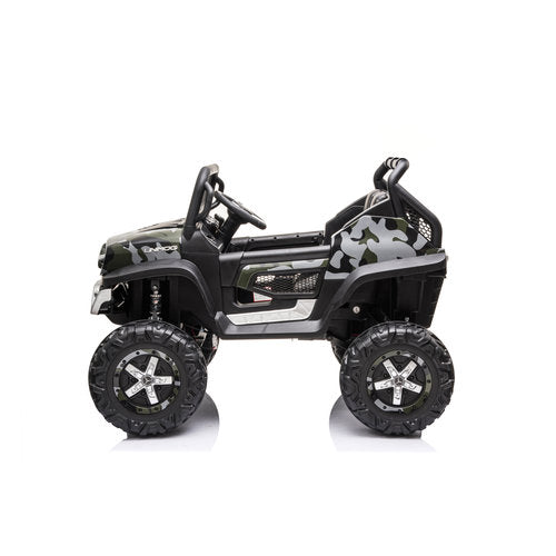 Mercedes Unimog 12V kinderauto Camouflage