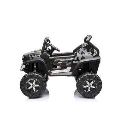 Mercedes Unimog 12V kinderauto Camouflage