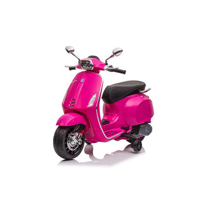 Vespa Sprint 6V Kinderscooter Roze