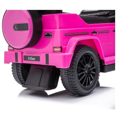 Mercedes G350 Loopauto Roze