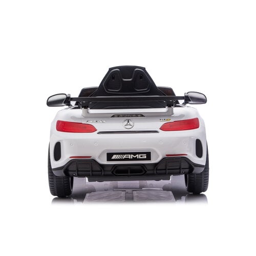 Mercedes AMG GTR 12V kinderauto Wit
