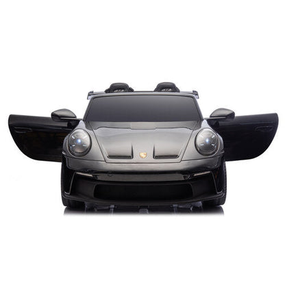 Porsche 911 GT3 24V 2-persoons kinderauto metallic Zwart