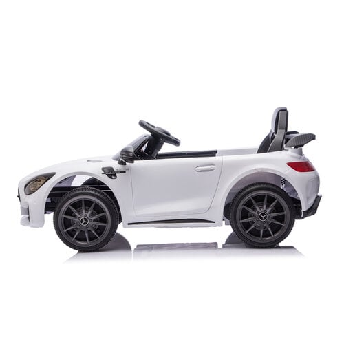 Mercedes AMG GTR 12V kinderauto Wit