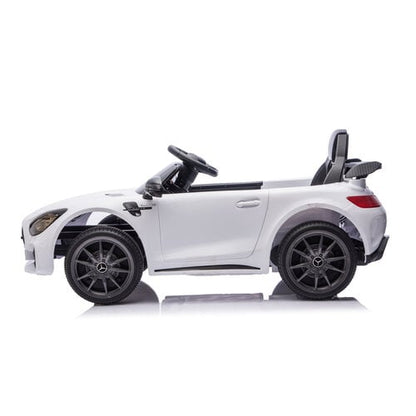 Mercedes AMG GTR 12V kinderauto Wit