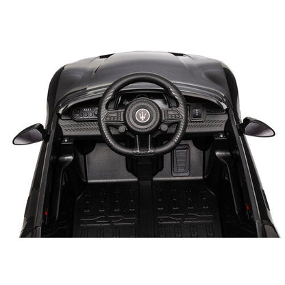 Maserati GranTurismo 12V kinderauto Zwart