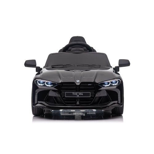 BMW M4 12V Kinderauto metallic Zwart
