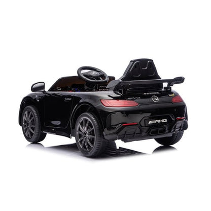Mercedes AMG GTR 12V kinderauto Zwart