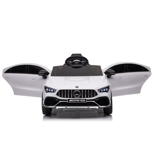 Mercedes CLA45 AMG 12V Kinderauto Wit