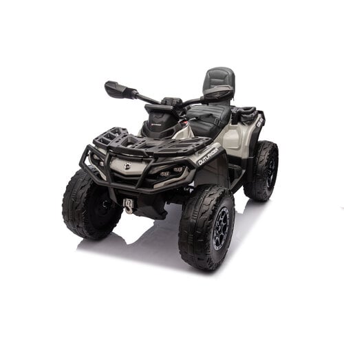 CAN-AM Outlander 24V Kinder Quad 2-Persoons Grijs