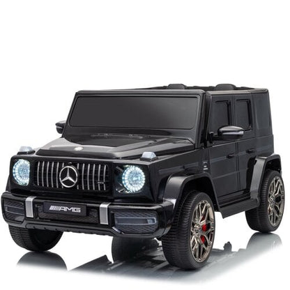 Mercedes g63 12V 2-persoons kinderauto metallic  zwart