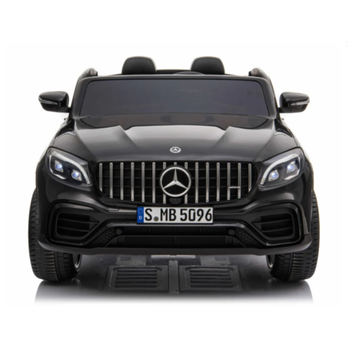 Mercedes Benz GLC63S AMG 12V 2 persoons kinderauto zwart