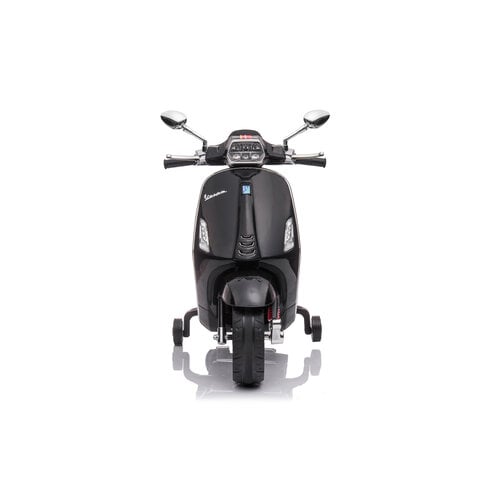 Vespa Sprint 6V Kinderscooter Zwart