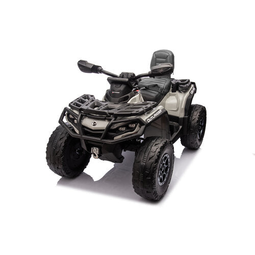 CAN-AM Outlander 24V Kinder Quad 2-Persoons Grijs