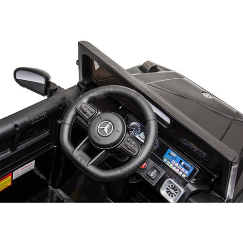 Mercedes G63 AMG Cabrio 12V Kinderauto Zwart