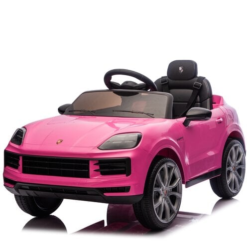 Porsche Cayenne 12V kinderauto Roze