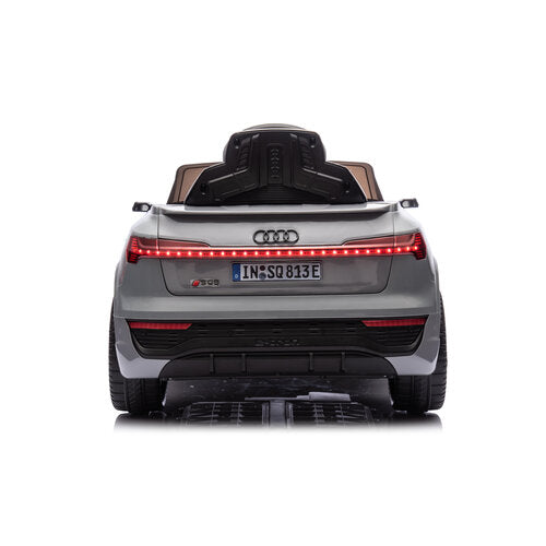 Audi SQ8 e-tron 12V Kinderauto Grijs