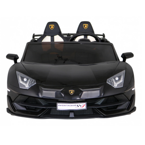 Lamborghini Aventador SVJ 24V Kinderauto 2 persoons Zwart