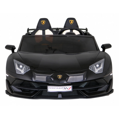 Lamborghini Aventador SVJ 24V Kinderauto 2 persoons Zwart