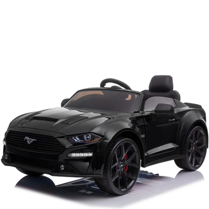 Ford Mustang GT-500 24 V Kinderauto Zwart