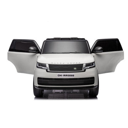 Range Rover 12V 2 Persoons Kinderauto Wit