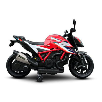 KTM 1290 Superduke kindermotor 12V Rood