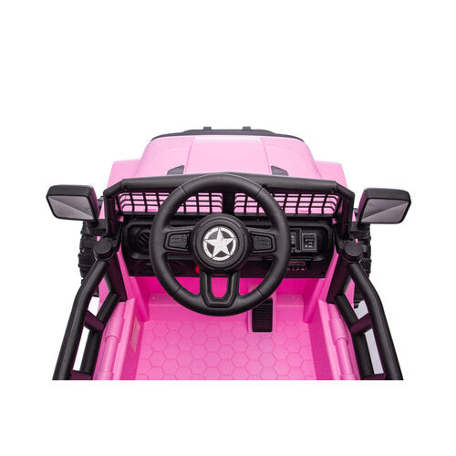 Jeep 12V Kinderauto Roze