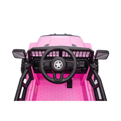 Jeep 12V Kinderauto Roze