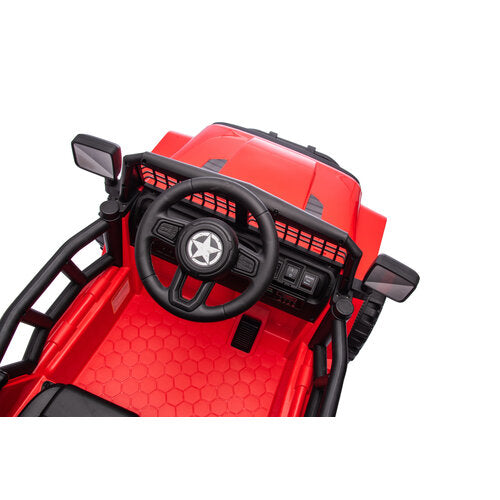 Jeep 12V Kinderauto Rood
