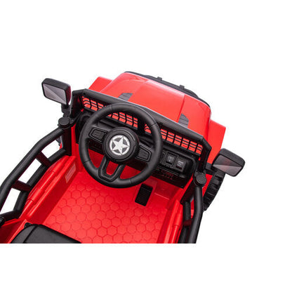 Jeep 12V Kinderauto Rood