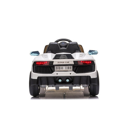 Elektrische kinderauto Speedy 12V Wit