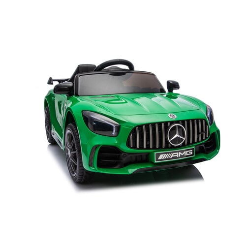 Mercedes AMG GTR 12V kinderauto Groen