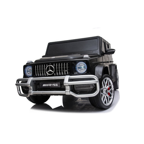 Mercedes g63 12V 2-persoons kinderauto metallic  zwart
