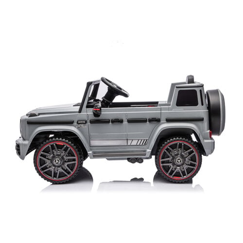 Mercedes G63 AMG Cabrio 12V Kinderauto Grijs
