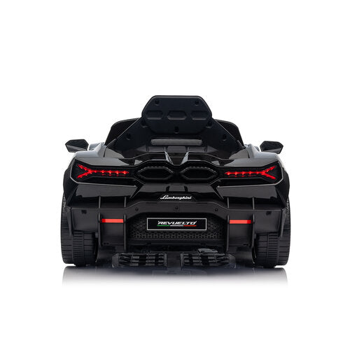 Lamborghini Revuelto 12V Kinderauto Zwart