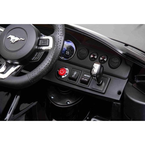 Ford Mustang GT-500 24 V Kinderauto Zwart