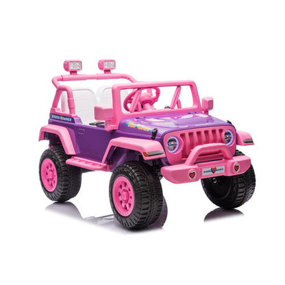 Rabbit Owner 12V Kinderauto Roze