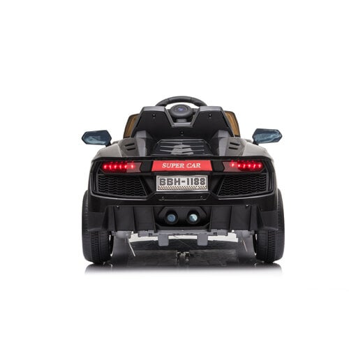 Elektrische kinderauto Speedy 12V Zwart