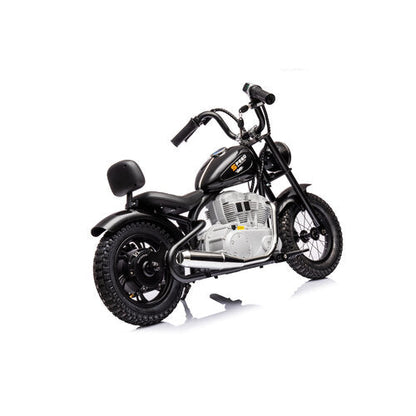 Chopper kindermotor 36 volt Zwart