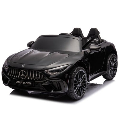 Mercedes SL63 AMG 24V 2-persoons kinderauto Zwart