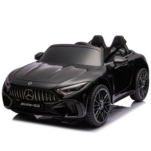 Mercedes SL63 AMG 24V 2-persoons kinderauto Zwart