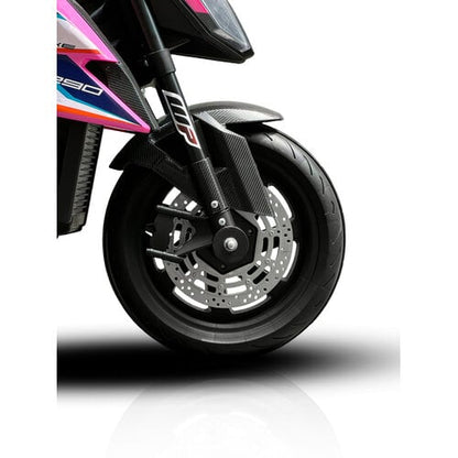 KTM 1290 Superduke kindermotor 12V Roze