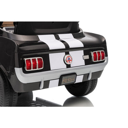 Shelby GT350 12V kinderauto Zwart