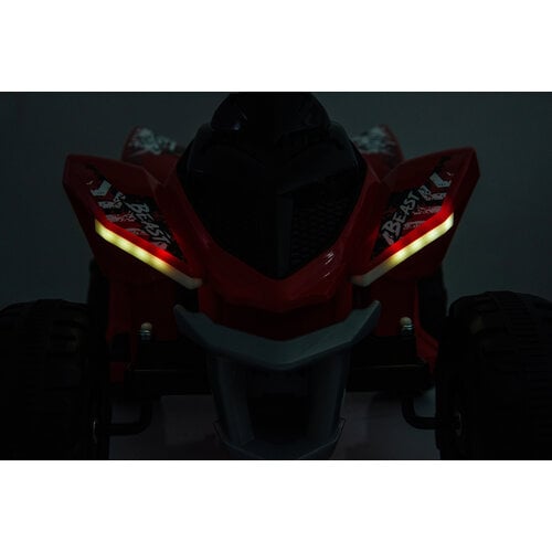 Thunder elektrische kinder quad 6V Rood