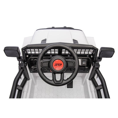 Jeep 12V Kinderauto Wit