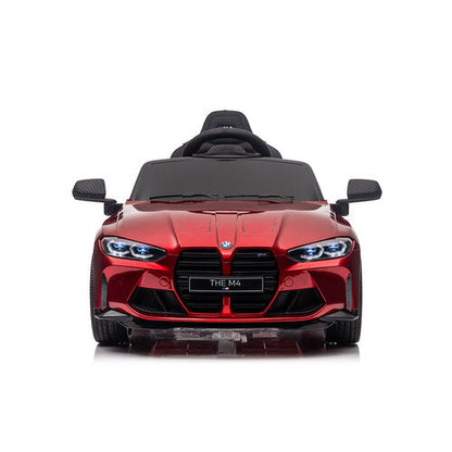 BMW M4 12V Kinderauto metallic Rood