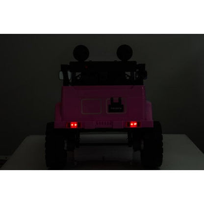 Toyota FJ Cruiser 12V kinderauto Roze