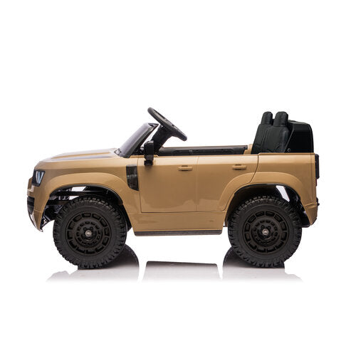 Land Rover Defender 24V 2-persoons kinderauto Champagne