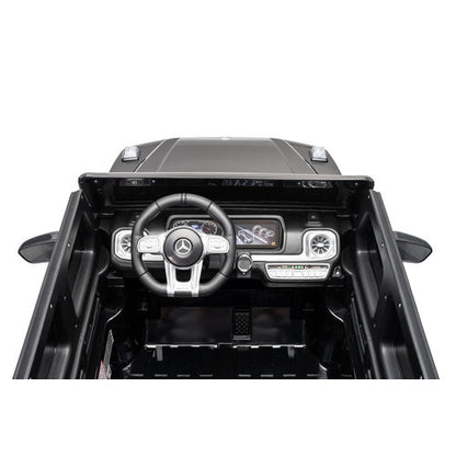 Mercedes g63 12V 2-persoons kinderauto metallic  zwart